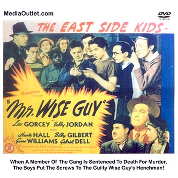Mr.Wise Guy DVD East Side Kids Bowery Boys